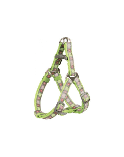 TRIXIE Ham Modern Art Blooms XS-S 30–40 cm/15 mm verde