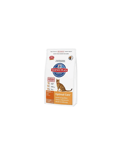 Hill's science plan feline adult optimal care lamb 10 kg