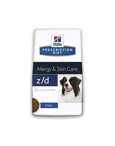 Hills prescription diet canine allegry & skin care z/d 3 kg