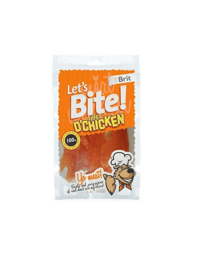 Brit lets bite fillet ochicken 80 g