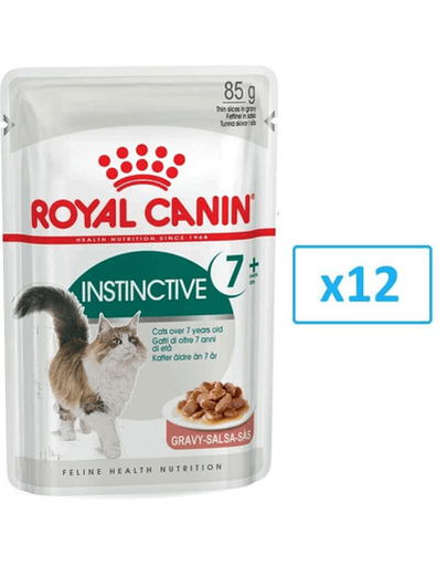 ROYAL CANIN Instinctive +7 în sos 12x85 g