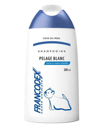 FRANCODEX Șampon pentru blană albă 250 ml imagine
