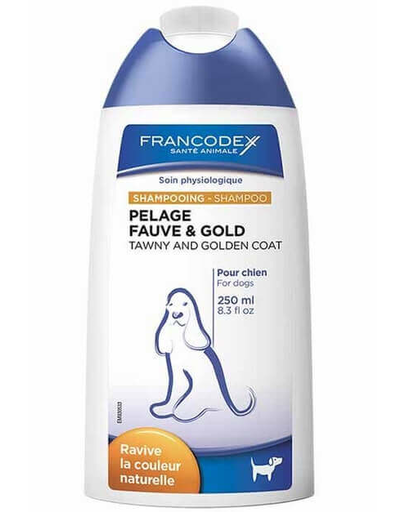 FRANCODEX Șampon pentru blană brună 250 ml imagine