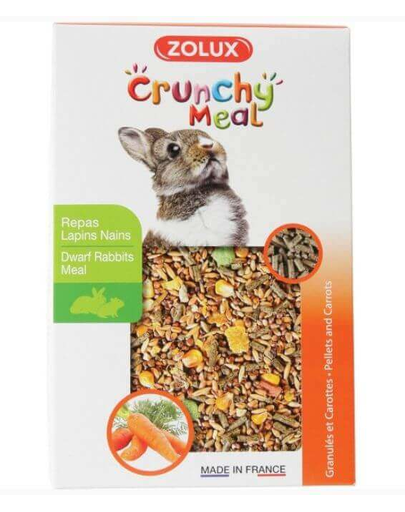 ZOLUX Crunchy Meal Mâncare pentru iepuri pitici 800 g