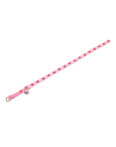ZOLUX Zgardă din nailon pentru pisici Butterfly 30 cm roz
