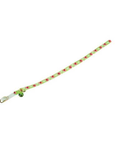 ZOLUX Zgardă din nailon pentru pisici Butterfly 30 cm verde