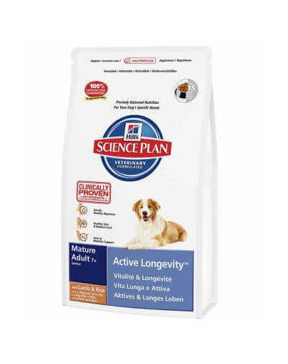 HILL'S Canine Mature Adult 7+ Lamb & Rice 3 kg