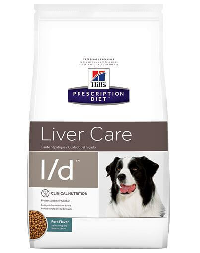 HILL'S Canine l/d 2 kg hrana uscata pentru caini cu afectiuni hepatice