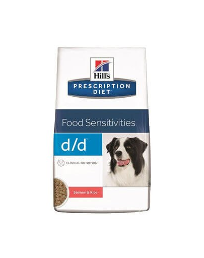 HILL'S Prescription Diet Canine d/d Somon și Orez 2 kg