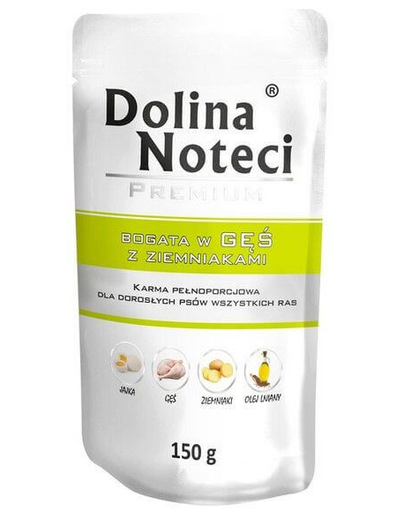 Dolina noteci premium bogat în gâscă cu cartofi 150 g