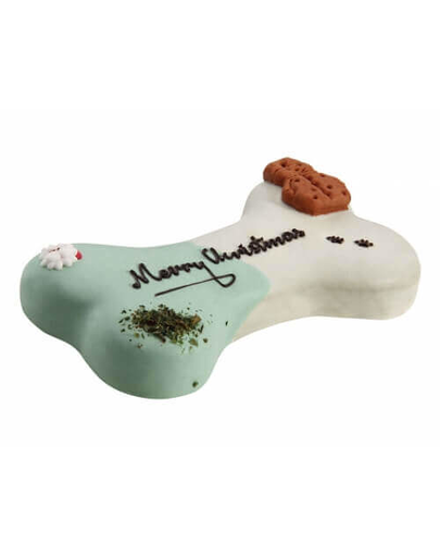 LOLO PETS Tort pentru câini "Merry Christmas" carne - legume