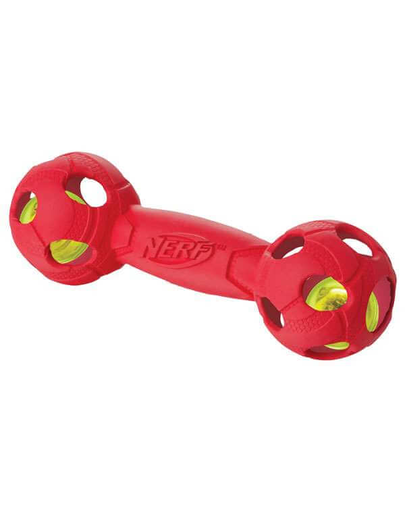 NERF Jucărie Hantel LED M roșu / albastru