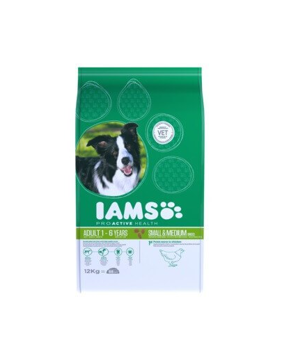 IAMS ProActive Health Adult Small & Medium Breed Chicken 1 kg