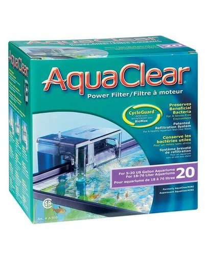 HAGEN Filtru pentru cascadă AquaClear 20 Powerfilter 6w imagine