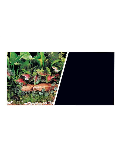 HAGEN Fundal cu două fețe pentru acvariu plante / negru 30x7.5cm imagine