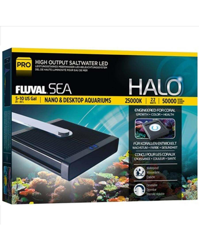 FLUVAL Lampă LED HALO Marine and Reef Nano 22W