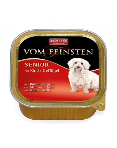 ANIMONDA Vom Feinsten Senior vită cu pui 150 g
