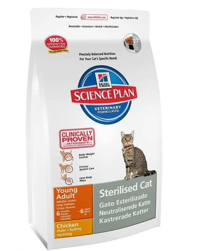 HILL\'S Science Plan Feline Young Adult Sterilised Cat Tuna 1,5 kg