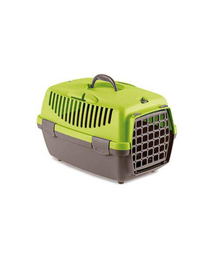 STEFANPLAST Cutie transport Gulliver 1 cu uși de plastic gri-maro / Aquamarine