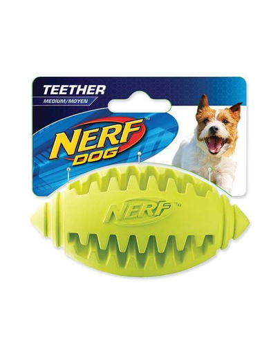 NERF Minge de cauciuc pentru dentiție M albastru și verde