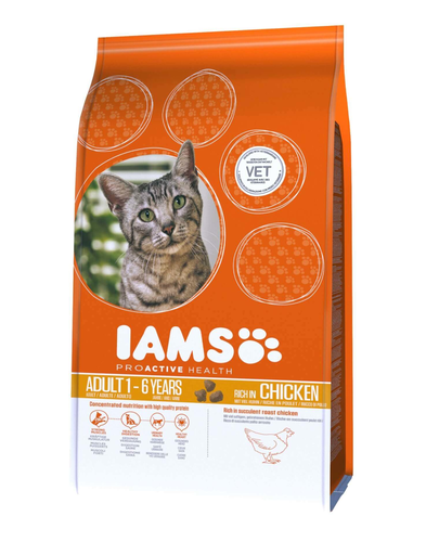 IAMS Cat Adult All Breeds Chicken 15 kg