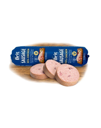 BRIT Premium Sausage cu pui 800g
