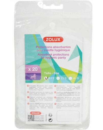 ZOLUX Chiloți de igienă Dimensiunea 2 20 buc
