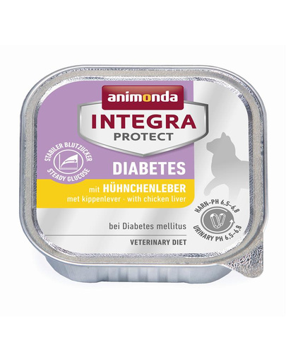 ANIMONDA Integra Protect pentru diabet cu ficat de pui 100 g
