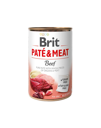 Brit brit pate & meat beef 400 g