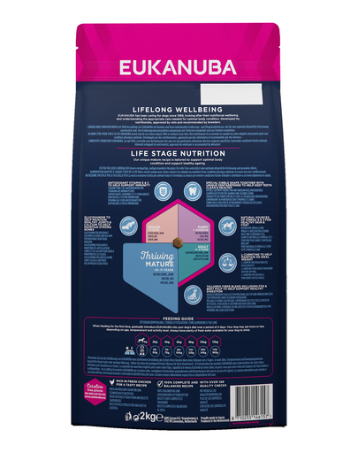 EUKANUBA Thriving Mature Small Breed - bogat în pui proaspăt 2kg