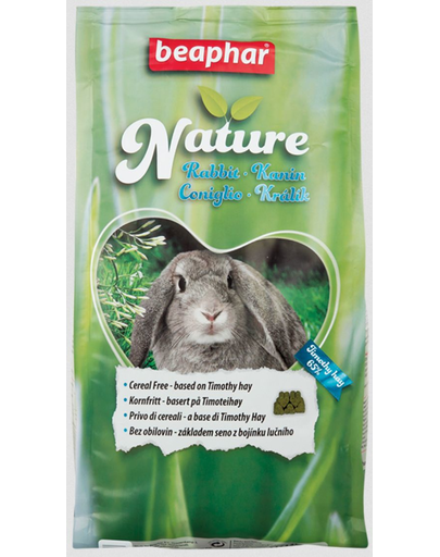 BEAPHAR Nature Hrană pentru iepuri 750 g