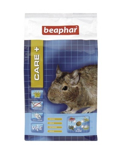 BEAPHAR Care+ Degu hrană completă extrudată pentru degu, 700 g