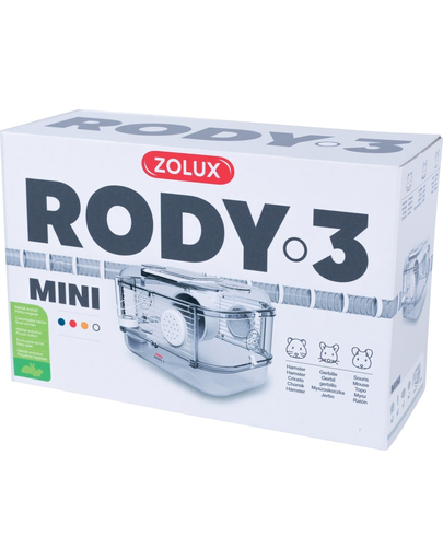 ZOLUX Cușcă RODY3 MINI alb