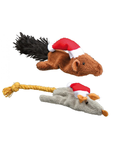 Trixie jucărie pentru pisici, tematică de crăciun 14–17 cm