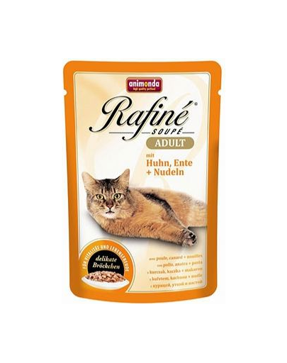 ANIMONDA Rafiné Soupé Adult Pui, Rață și Paste 100 g