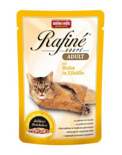 ANIMONDA Rafiné Soupé Adult cu Pui și Ou 100 g