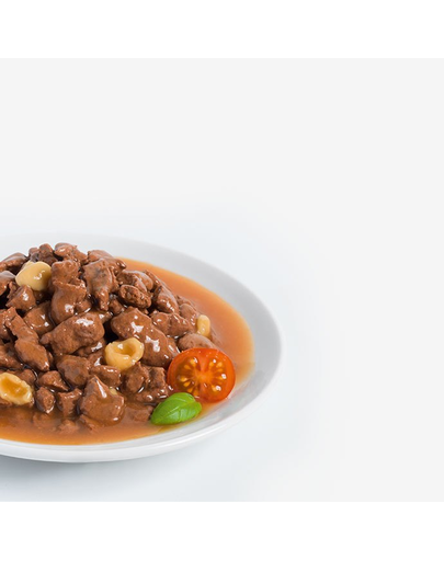 ANIMONDA Rafiné Soupé Adult cu Vită, Paste și Sos de Roșii 100 g