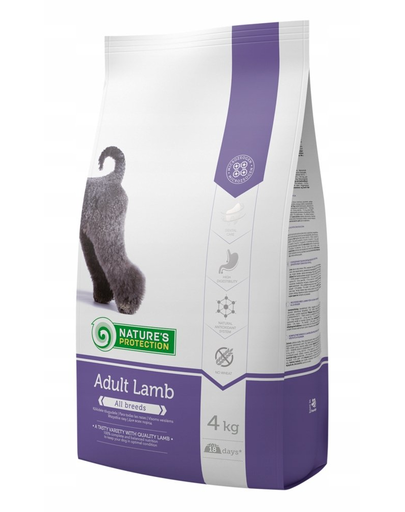 NATURES PROTECTION Dog Adult cu Miel 4 kg