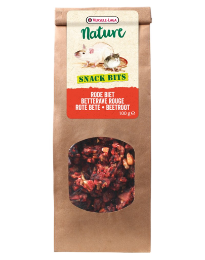 VERSELE-LAGA Snack Bits, gustari bogate pentru rozatoare, cu sfeclă roșie,100 g
