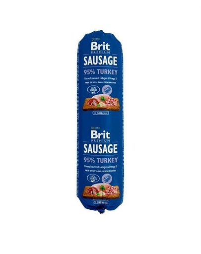Brit sausage curcan 800 g