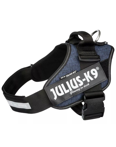 TRIXIE Ham Julius-K9®, 3/XL: 82–115 cm/50 mm, jeans