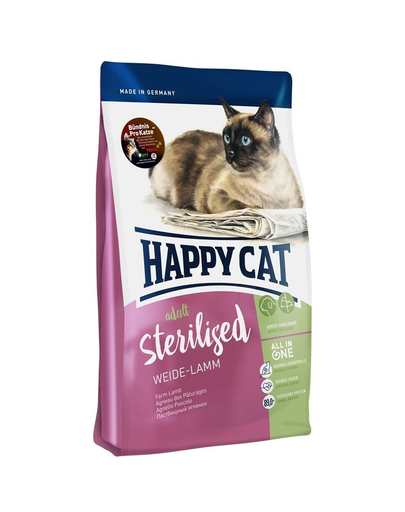 Happy cat supreme sterilised cu miel 4 kg