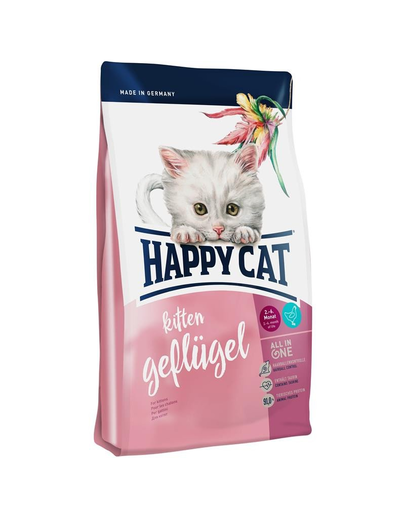 HAPPY CAT Supreme Kitten cu Pui 1,4 kg imagine