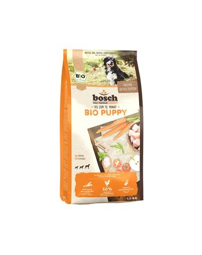 BOSCH BIO Puppy Carne de Pasăre și Morcovi 11,5 kg
