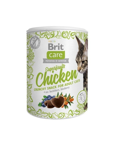 BRIT Care Cat Snack Superfruits Chicken 100 g imagine