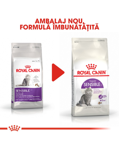 Royal Canin Sensible Adult hrana uscata pisica pentru digestie optima, 400 g