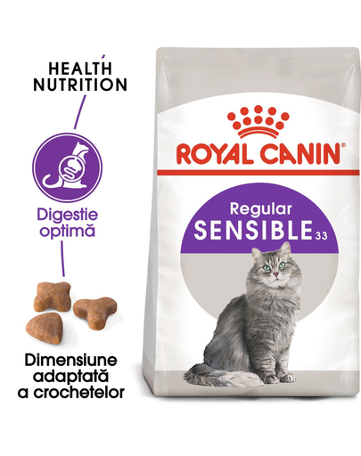 Royal Canin Sensible Adult hrana uscata pisica pentru digestie optima, 400 g imagine