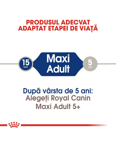 Royal Canin Maxi Adult hrana uscata caine, 4 kg