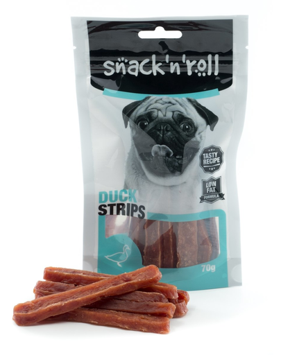 Snack & roll duck strips 70 g