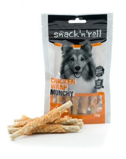 SNACK & ROLL Chicken Wrap Munchy 70 g